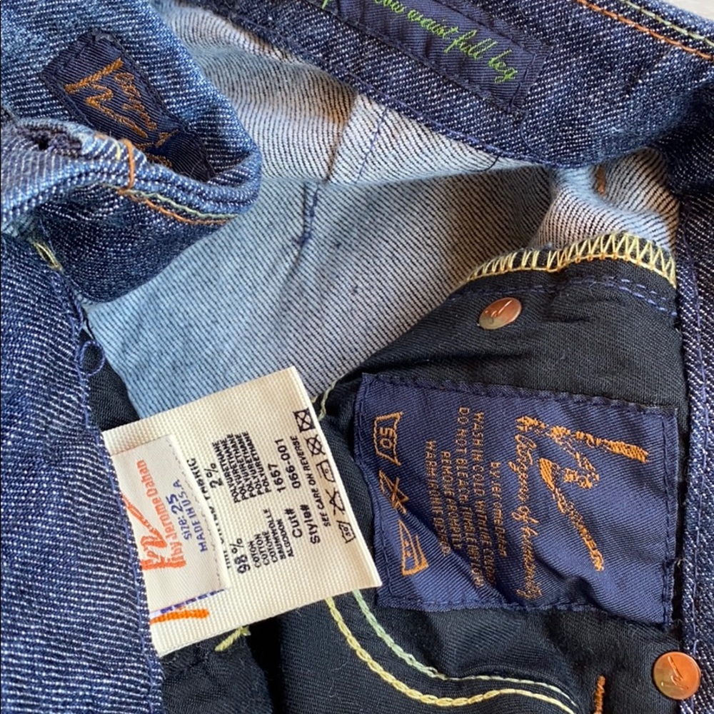 Citizen of humanity By Jerome Daham low waist Jean Sz 25 - Picture 8 of 8